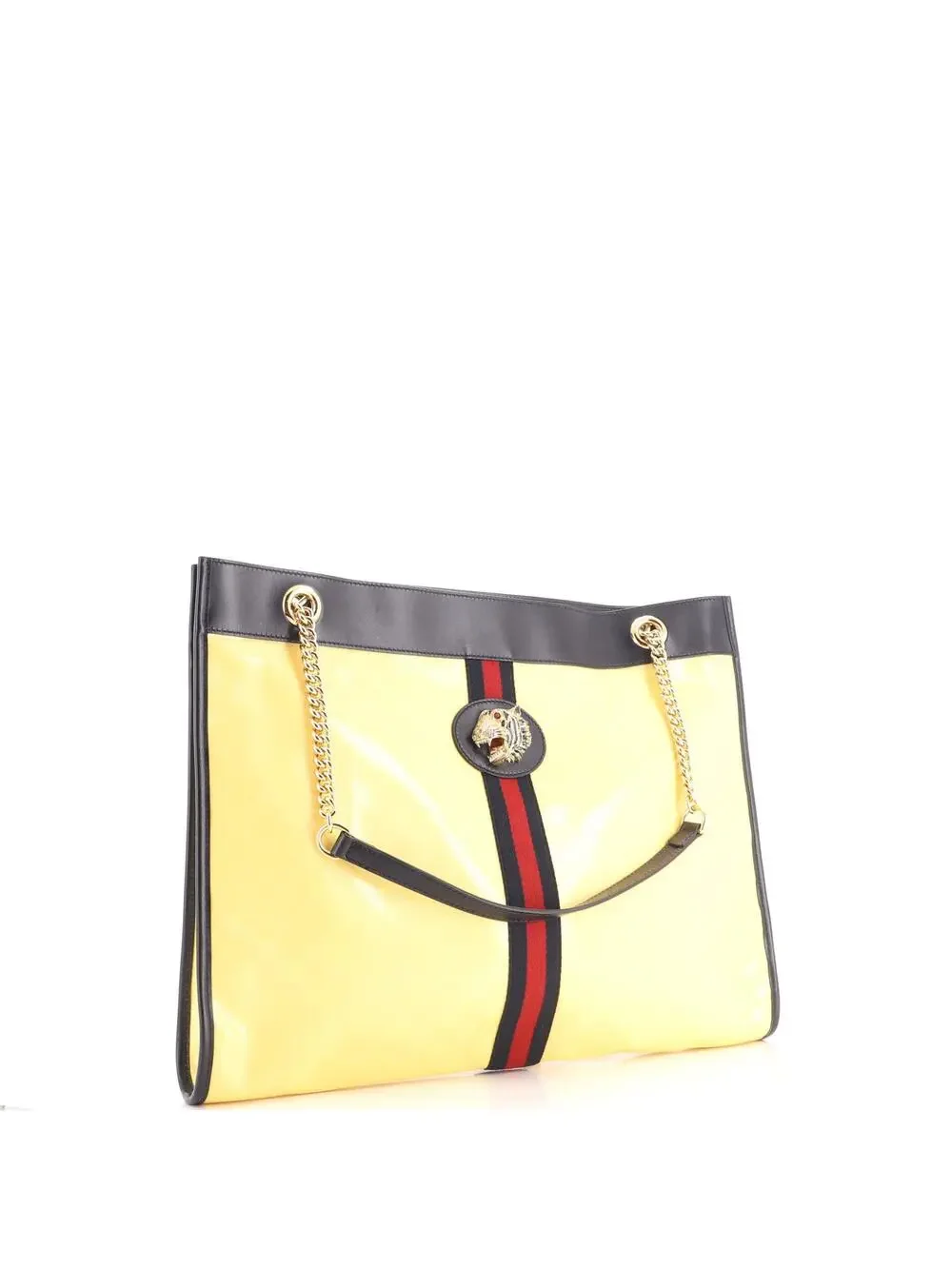 Gucci Rajah Chain Tote Gg Coated Canvas #334673G14B